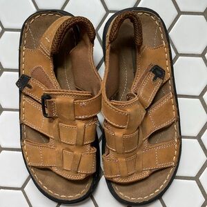 Boys leather sandals